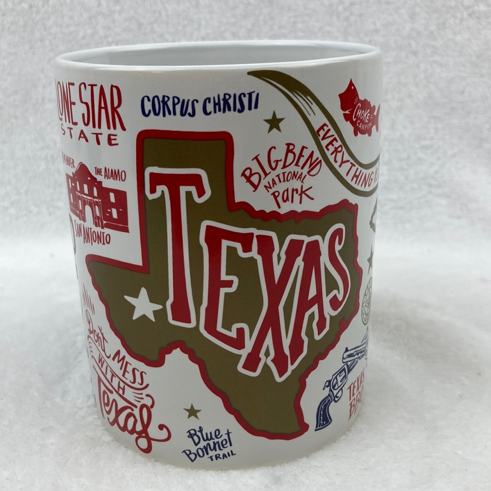 Primitives by Kathy Texas Graphic Coffee Mug 16 oz.